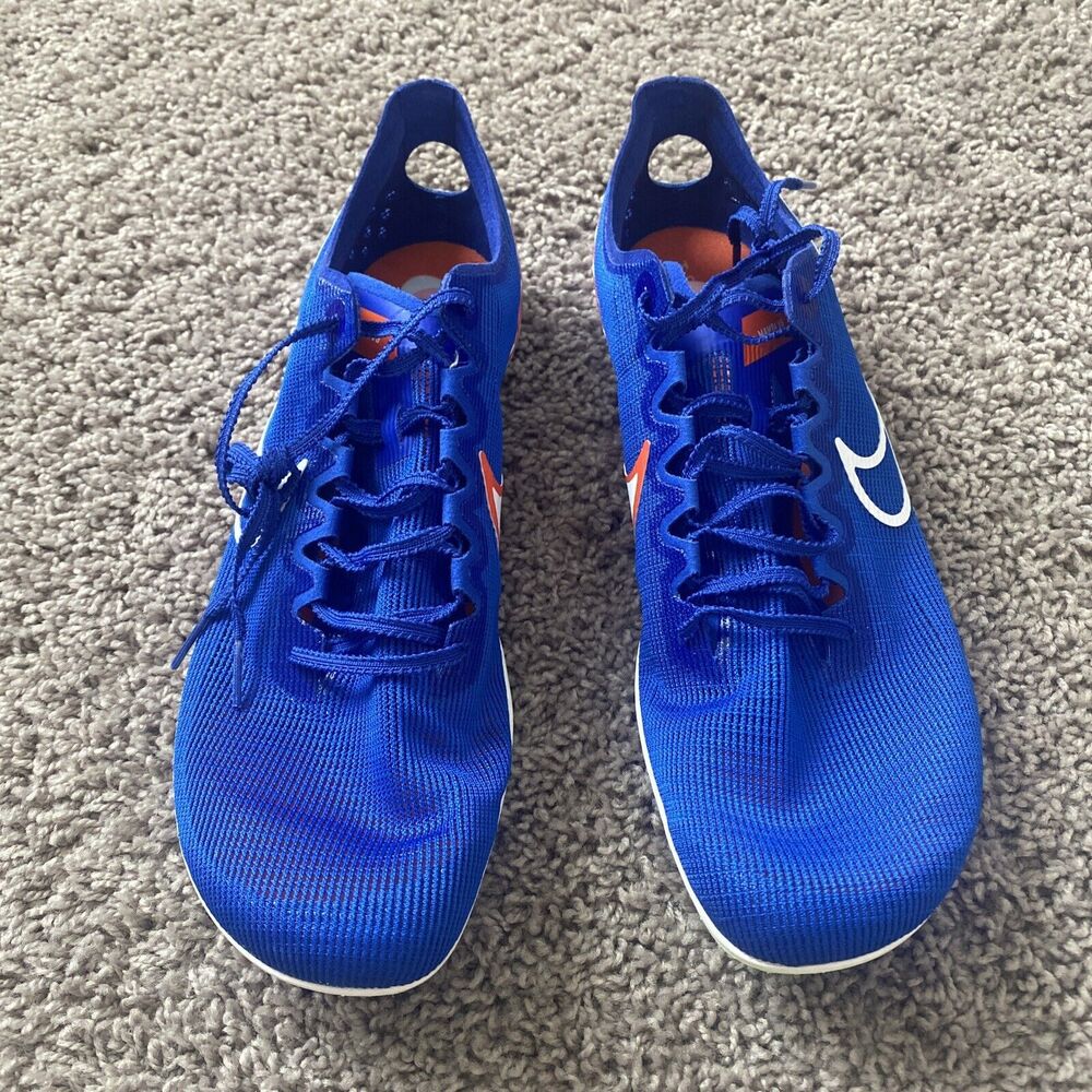 Nike Zoom Mamba 6 Track & Field Distance Spike Blue White DR2733-400 Men's Sz 12
